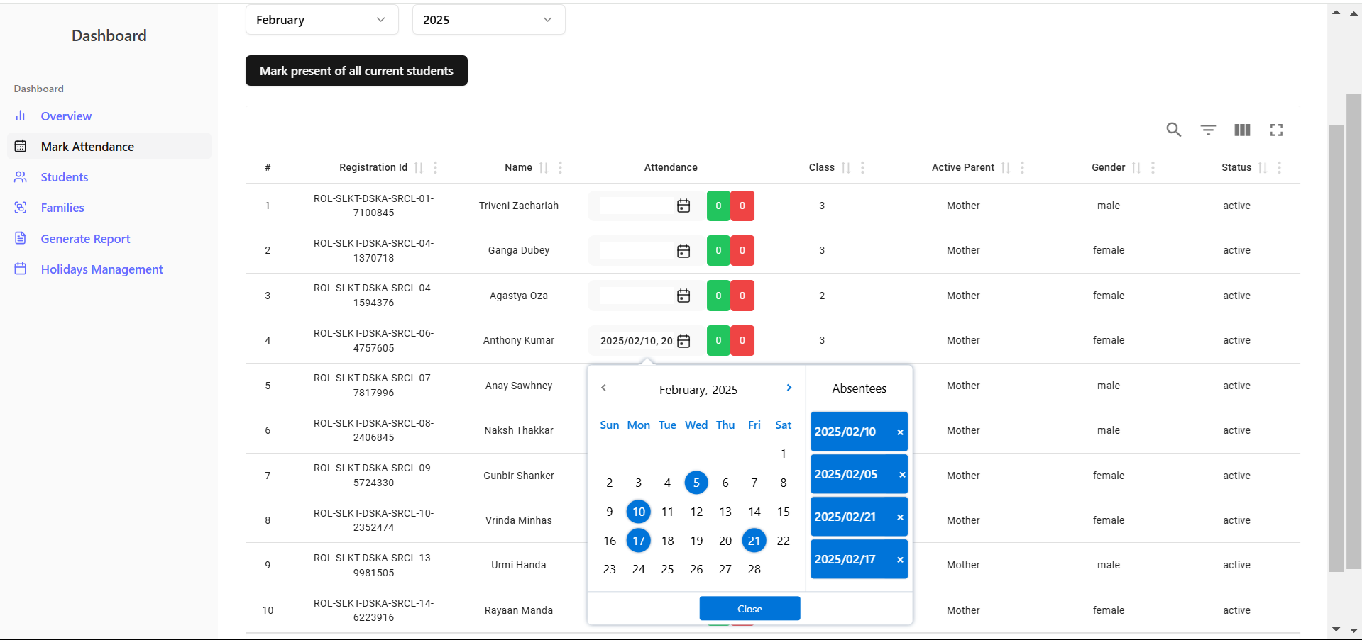Multi-Tenant Management System with AI-Powered SQL Agent screenshot