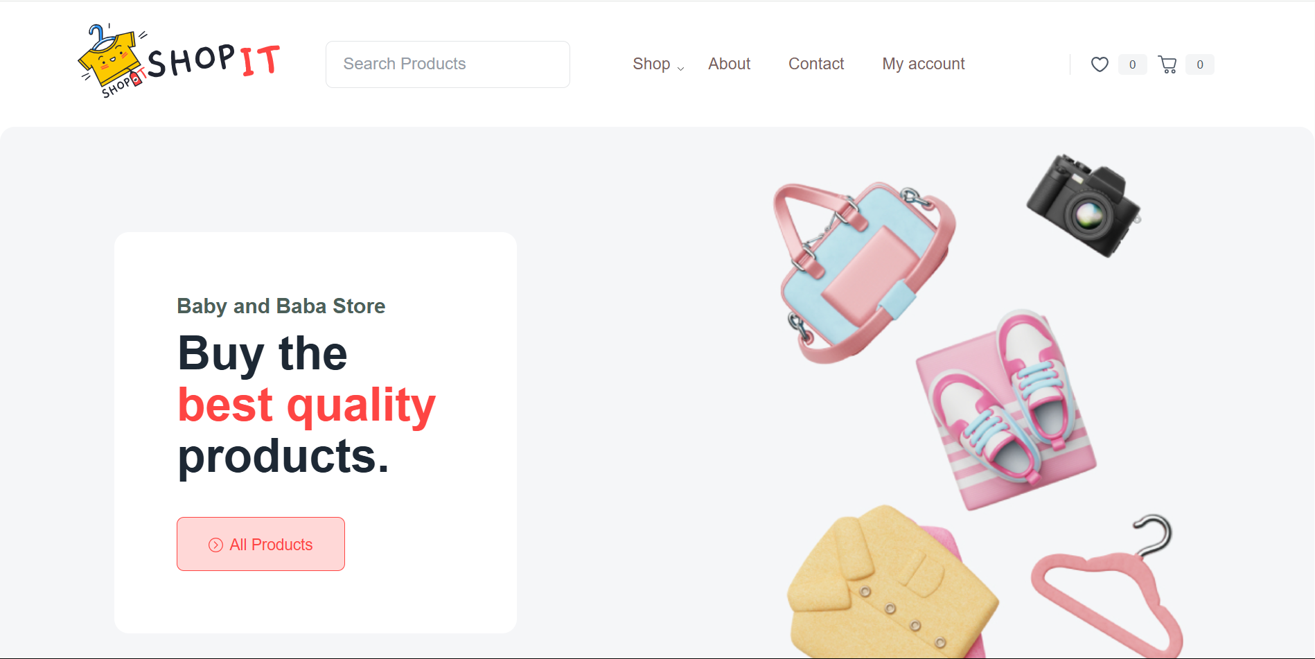 Shop It - Ecommerce Store screenshot